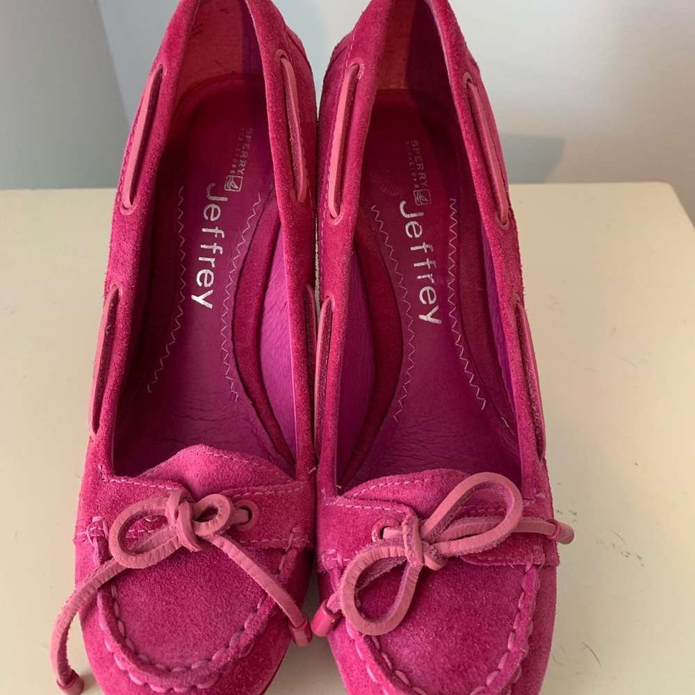 Sperry Top Sider suede Wedges